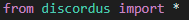 Initializing Discordus